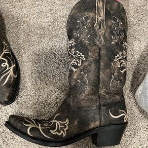 Old West cowboy boots